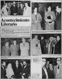 Acontecimiento literario.