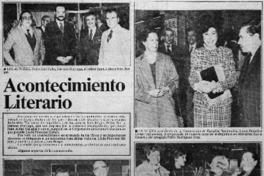 Acontecimiento literario.