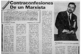 Contraconfesiones de un marxista