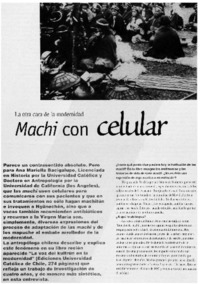 Machi con celular (entrevista)