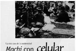 Machi con celular (entrevista)