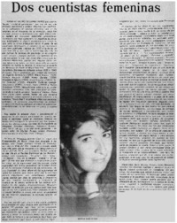 Dos cuentistas femeninas