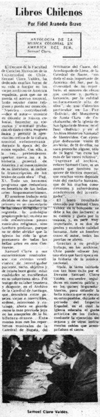 Antologia de la música colonial en América del sur