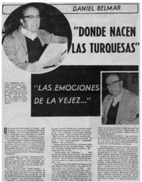 Dónde nacer las turquesas".