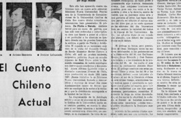 El cuento chileno actual