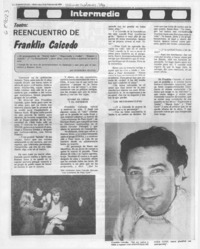 Reencuentro de Franklin Caicedo: [entrevista]