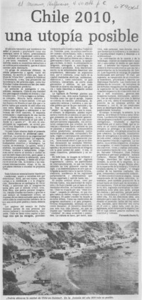 Chile 2010, una utopía posible
