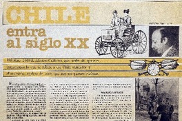 Chile entra al siglo XX.