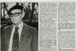 No existen procesos irreversibles en la historia" [Entrevista]