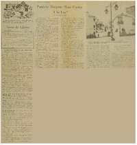 Patricia Morgan: "Una puerta a la luz"