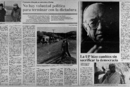 No hay voluntad política para terminar con la dictadura: [entrevista]