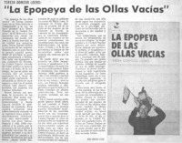 La Epopeya de las ollas vacías"