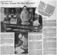 En este asunto no hay misterios" : [entrevista]