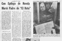 Se adelantó a un destino aterrador.