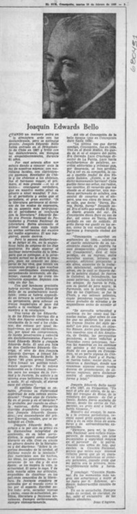 Joaquín Edwards Bello