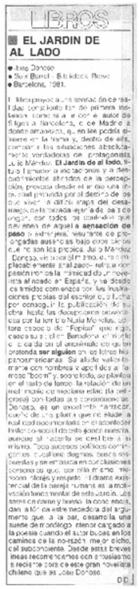 El jardín de al lado