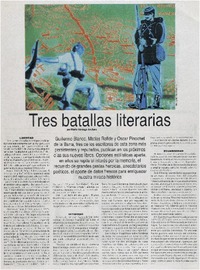 Tres batallas literarias