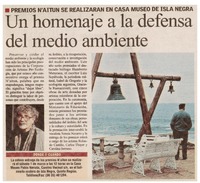 Un homenaje a la defensa del medio ambiente.