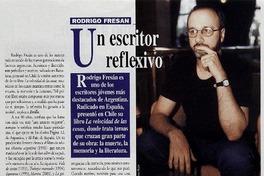 Un Escritor reflexivo : [Entrevista]