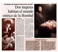 Dos mujeres habitan el mundo de la Bombal