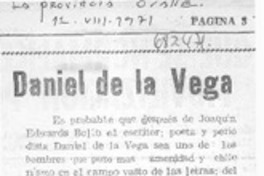 Daniel de la Vega