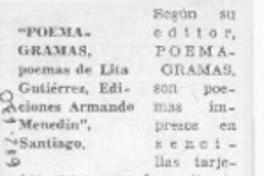 Poemagramas