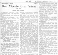 Don Vicente Grez Yávar