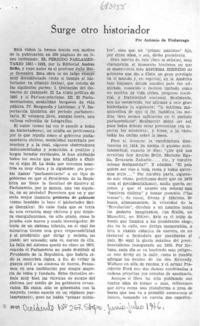 Surge otro historiador
