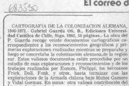 Cartografía de la colonización alemana 1846-1872.