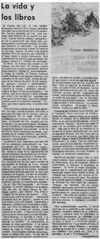 la vida y los libros