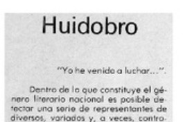 Huidobro