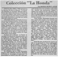 Colección "La Honda"