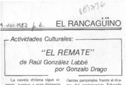"El remate"