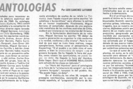 Dos antologías