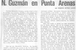 N. Guzmán en Punta Arenas