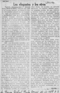 Los elegantes y los otros