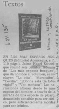 En los más espesos bosques.