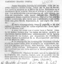 Casimiro Ibañez Ureta