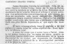 Casimiro Ibañez Ureta