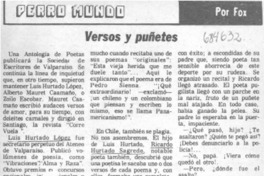 Versos y puñetes