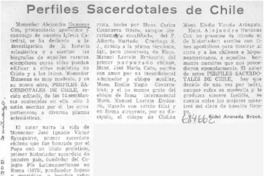 Perfiles sacerdotales de Chile