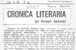 Poemas de nuestra tierra"