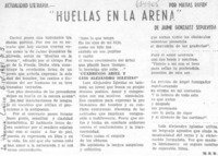 Huellas en la arena