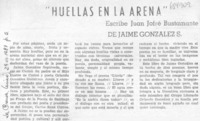 "Huellas en la arena"