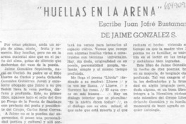 "Huellas en la arena"