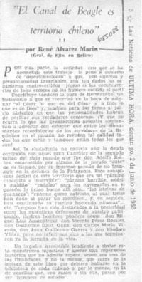"El Canal de Beagle es territorio chileno" II