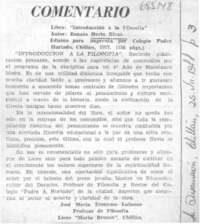 Introducción a la filosofía