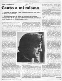 Canto a mí mismo