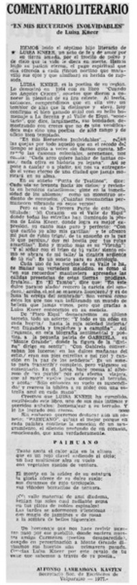 En mis recuerdos inolvidables"