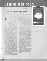 Claves para entender la guerra